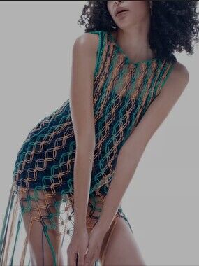 NWT Significant Other Emelia Macramé Dress